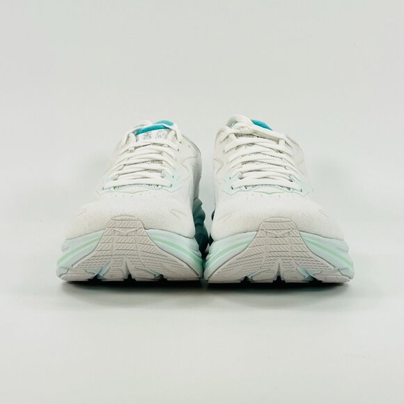 Hoka Women's Clifton 10 WIDE 'White Cielo Blue' 1162050-WTCL size 7.5 - Picture 5 of 8